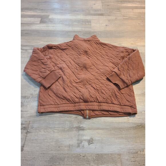 Heimish medium women's full zip brownish red sweater - Picture 3 of 6